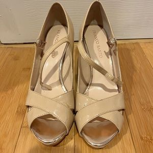 Franco Sarto Tan Heels - Size 9.5